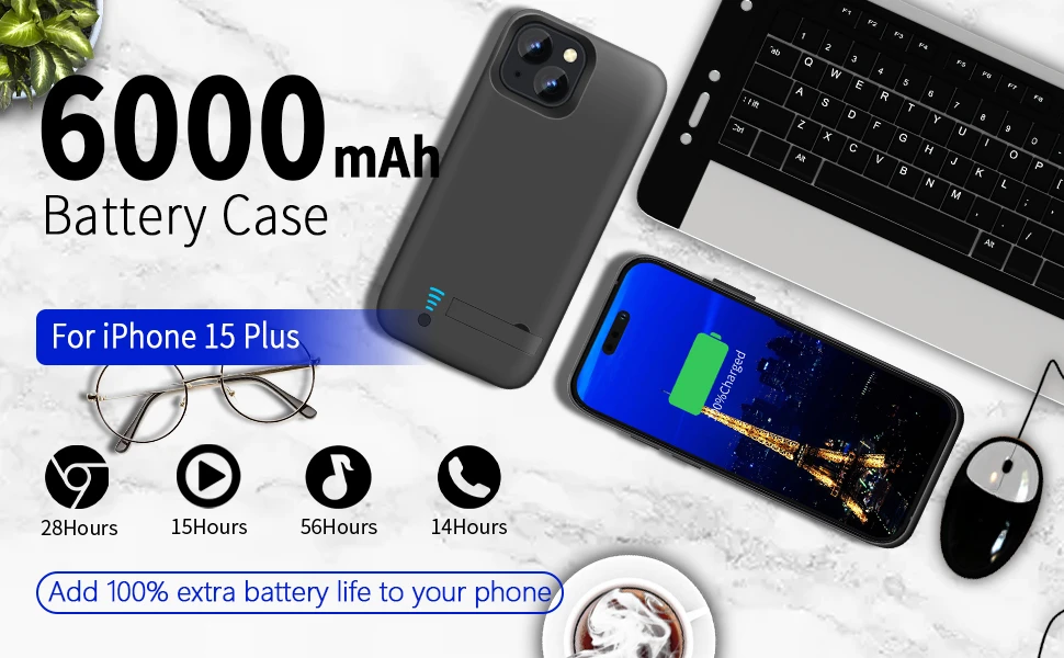 iphone 15 plus battery case, iphone 15 plus charger case, iphone 15 plus charging case