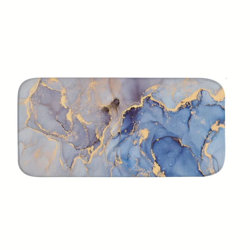 Bathroom non-slip mat set of 3 (translucent shades), bathtub non-slip mat 39.98X79.98 cm, bathroom rug 39.98X59.99 cm, toilet U-