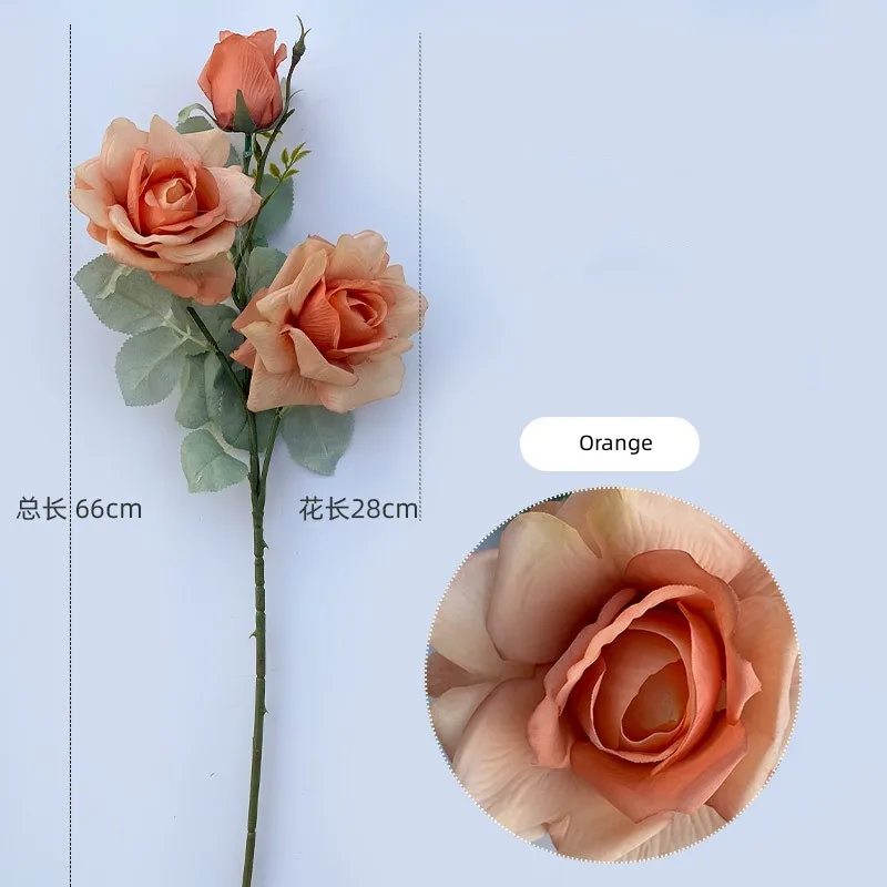 Artificial Rose Flowers Wedding Flower Decoration Meldel Artificial Fake Flowers Red Silk Roses Bouquet Small Pink Flowers Home Decoration Accessories Wedding Flower Roses Decor