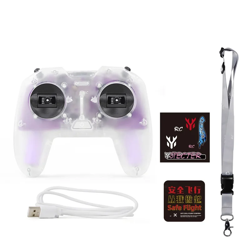 L09A-HGLRC C1 리모콘 8CH 500Mw ELRS 2.4G TX 모듈 BT4.2 RC 비행기 FPV 드론 초보자 파일럿