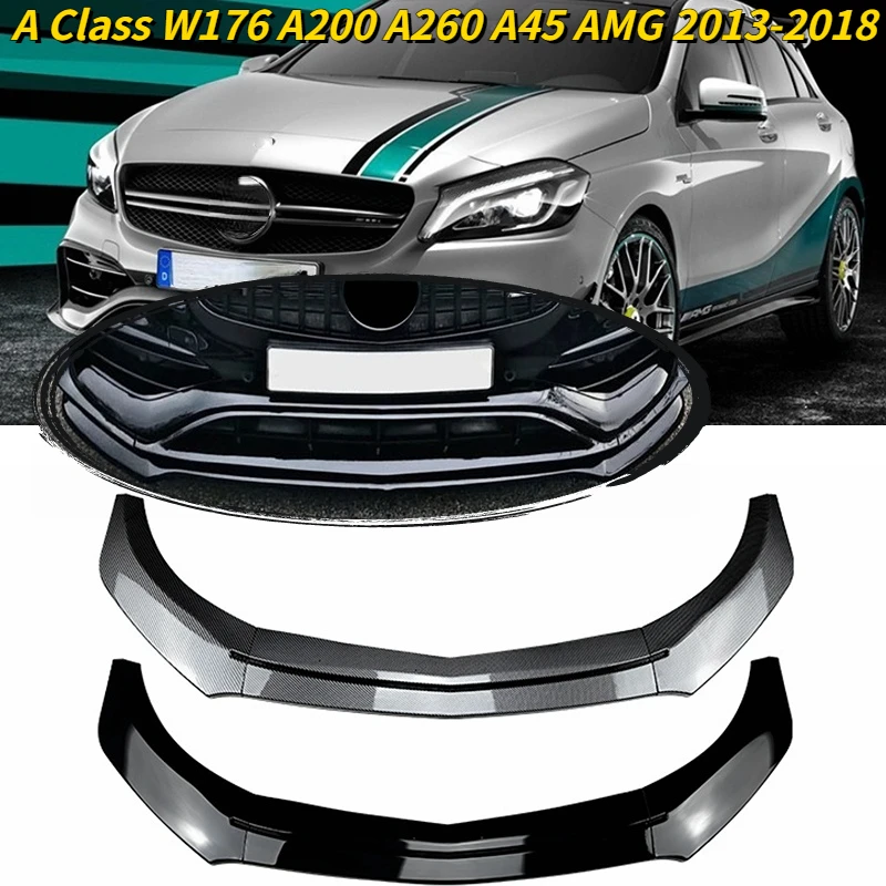 For Mercedes Benz A Class W176 A200 A260 A45 Amg 20132018 Gloss Black