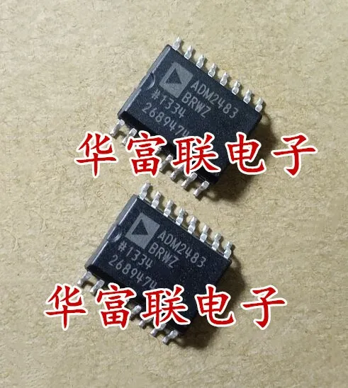 

Free shipping RS-485ADM2483BRWZ.ADM2483 SOP-16 5pcs