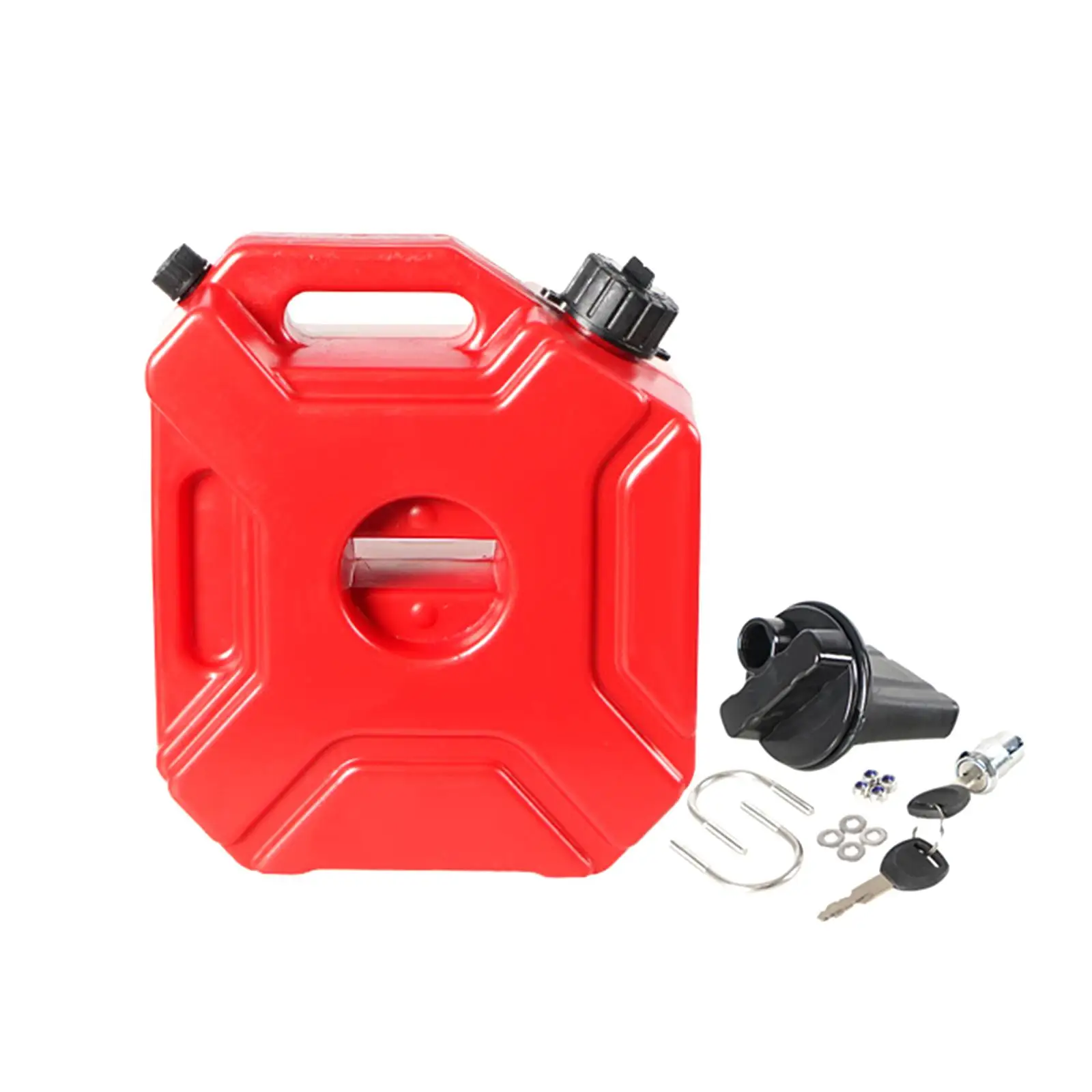 PetrolTanks5LEasilyInstallwithLockUniversalFuelTankCansSpare