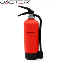Fire Extinguisher Flash Drive 64GB Cartoon Pen Drives 32GB Red Memory Stick 16GB Fire Control Theme U Disk 4GB 3 Models USB 2.0