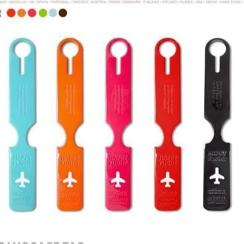 Gepäckanhänger-Abdeckung, Koffer aus PU-Leder, Ausweis-Adress-Clip, Gepäckanhänger, tragbares Etikett – Detail 3