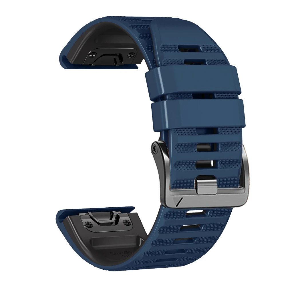 QuickFit Silicone Watchband Bracelet - Premium Strap for Garmin Fenix & Enduro Series