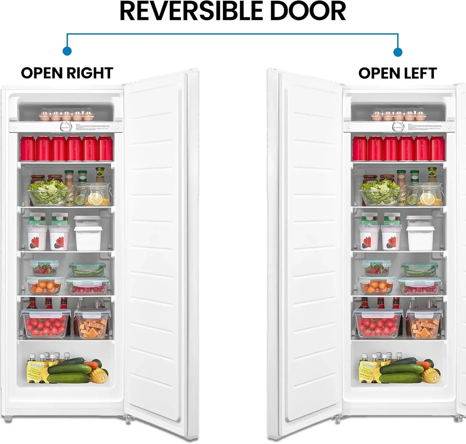 Fully Convertible Freezer/Fridge 7 Cu Ft Chest Freezer Garage-Ready Manual Defrost Large Chest Freezer Chest Deep Freezer Large 5