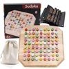 Sudoku Game Sudoku Puzzle Board Game With Wooden Math Brain Teaser Toys Educational Desktop Game Train Logical Thinking Ability 2