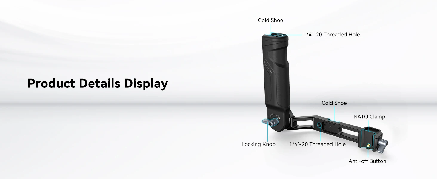 RS3 Mini Adjustable Handle Sling Handgrip for DJI RS 3/Mini RS 4 Mini Gimbal Han