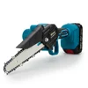 6 Inch Chain Saw Cordless Electric Saw Handheld Garden Logging Chainsaw Wood Cutting Power Tool for Makita 18V Battery 4