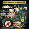 Brushless Angle Grinder 21V Cordless 19500RPM Polishing Grinding Machine 1500mAh Electric Power Tools For Home By PROSTORMER 2