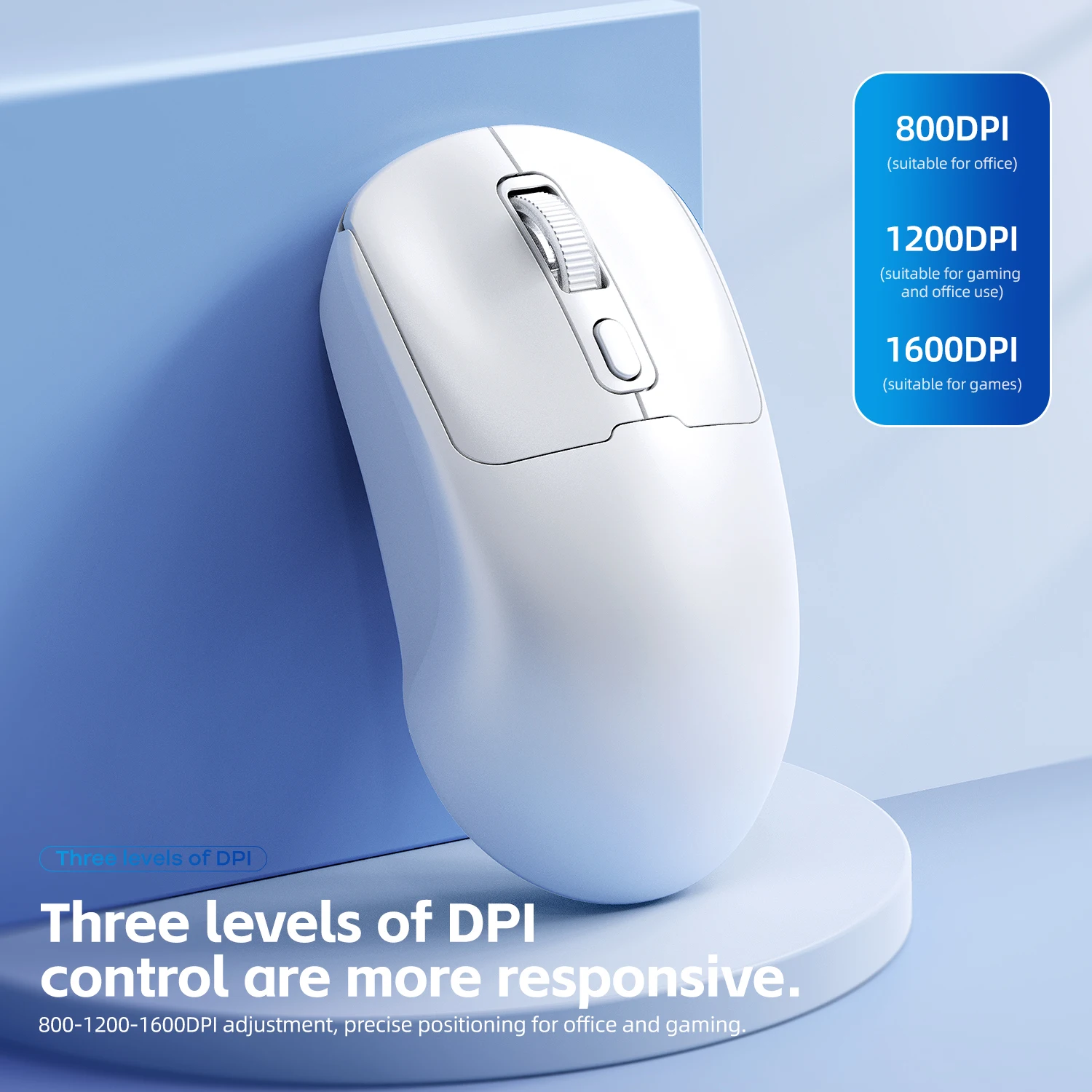 2025 NEW HOT Wireless Mouse USB Type-C Recharging Dual-Mode Bluetooth &2.4G Silent Optical Battery Roller for Laptop Computer