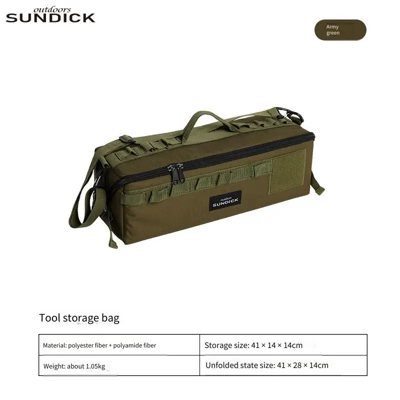 1pc Outdoor Camping and Cooking Tools Miscellaneous Storage Bag Camp Hammer Handbag Waterproof and Durable Shoulder Bag