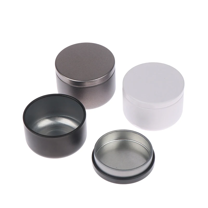 Portable Solid Color Mini Tin Box Tea Sealed Jar Packing Boxes Jewelry Candy Small Storage Can Coin Earring Headphones Gift Case tea tin box tea canister