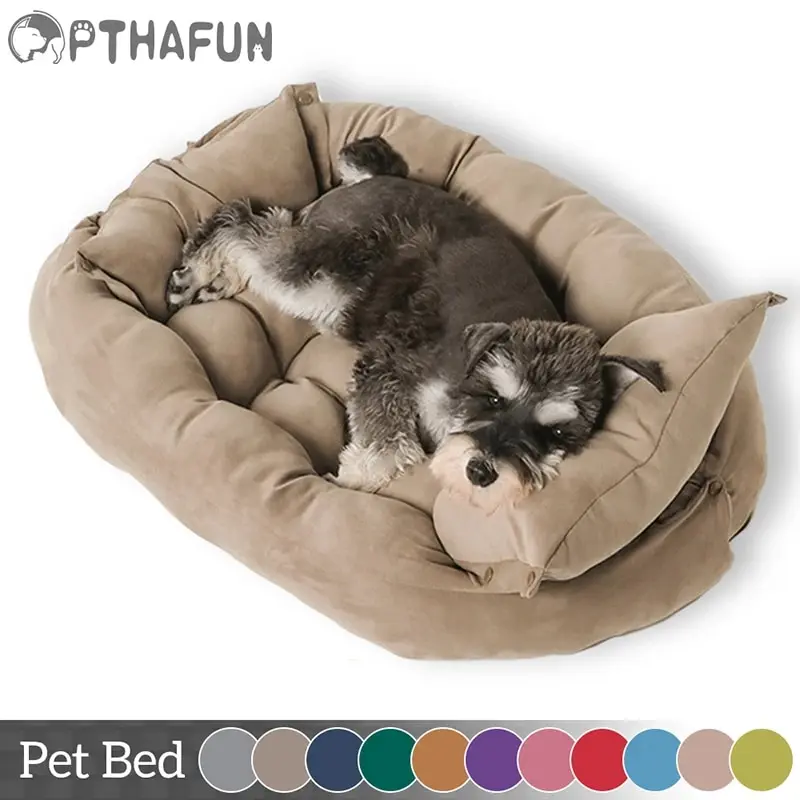 

Dog Bed Foldable Dog Mat Medium Large Dogs Sofa Cat Dog Sleeping Pet Bed Breathable Super Soft and Comfortable Pet Supplies Lick