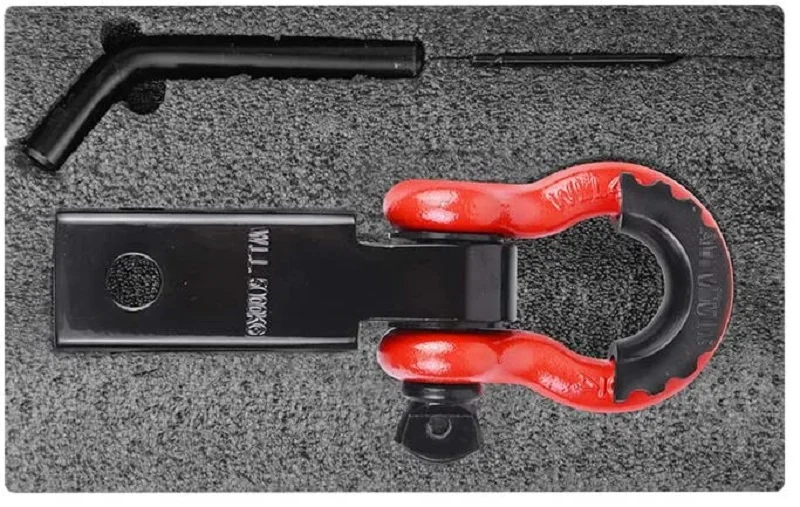 Sd20de931c07647e8baacdcbfdb45b2ec6 19Ton 42000lb long Solid Trailer arm hook, hooligan fast off-road vehicle after reloading the bar, traction connector for winch Mallzona