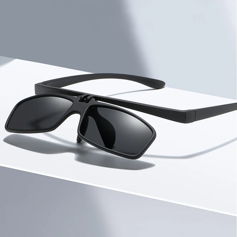 Seemfly Fashion Fishing Photochromic Polarized Flip Up Sunglasses Men Outdoor UV400 Night Vision Driving Color Change Goggles 5