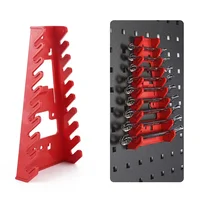 Tool Organizer Wrench Spanner Sorter Holder Wall Mounted Tray Rack Storage Organizer Household Socket Tool Plastic Storage Tools 1