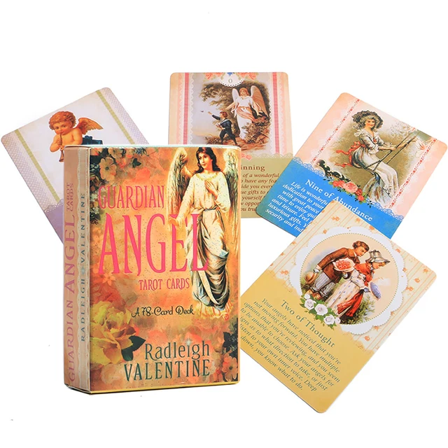 New Mysterious Tarot Card English BoardMultiplayer Party Activities  Game Divination Gifts Family Gathering Essential Card Game Gguadian Angel