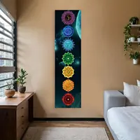 Colorful Mandala Chakra Tapestry Wall Decoration Hippie Bohemian Chakra Starry Sky Wall Hanging For Yoga Meditation Home Decor - Image 5