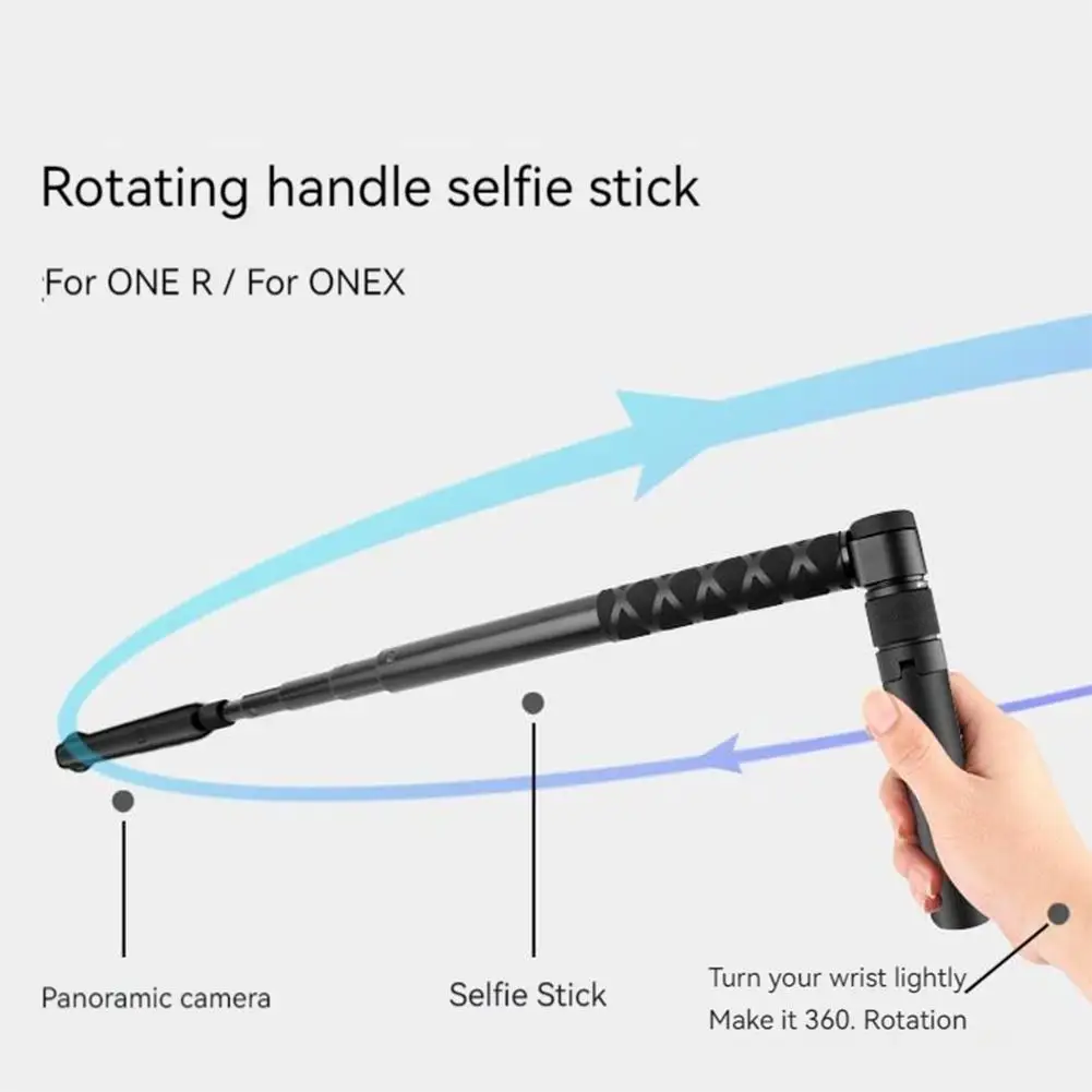 Selfie Stick with charging function for the Insta360 ONE X2 camera - Carbon  Fox