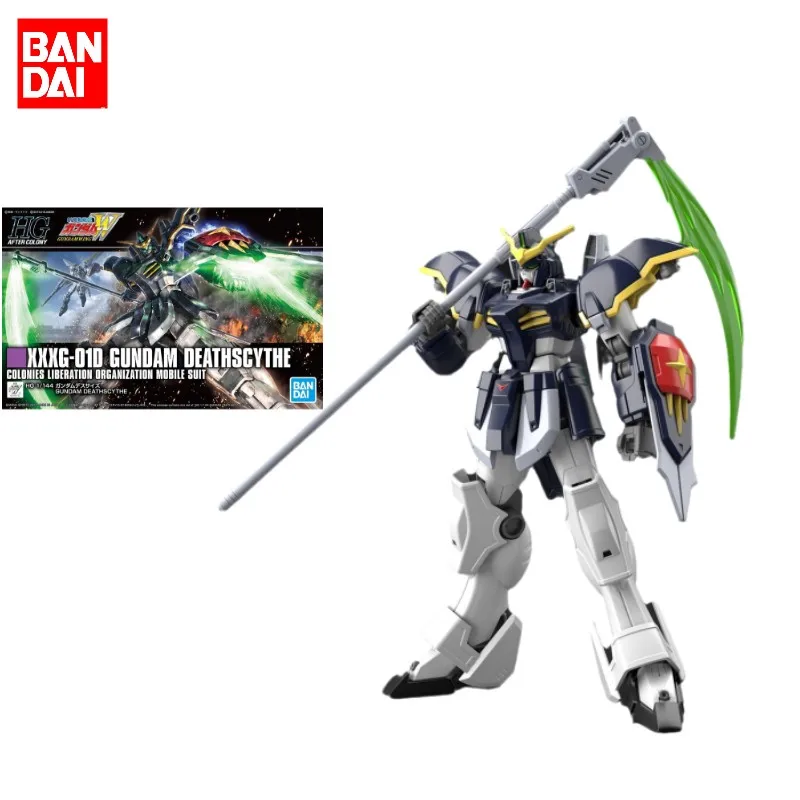 

Bandai Original Model Kit Anime Figure HG 1/144 XXXG-01D Gundam Deathscythe Action Figures Toys Collectible Gifts for Children