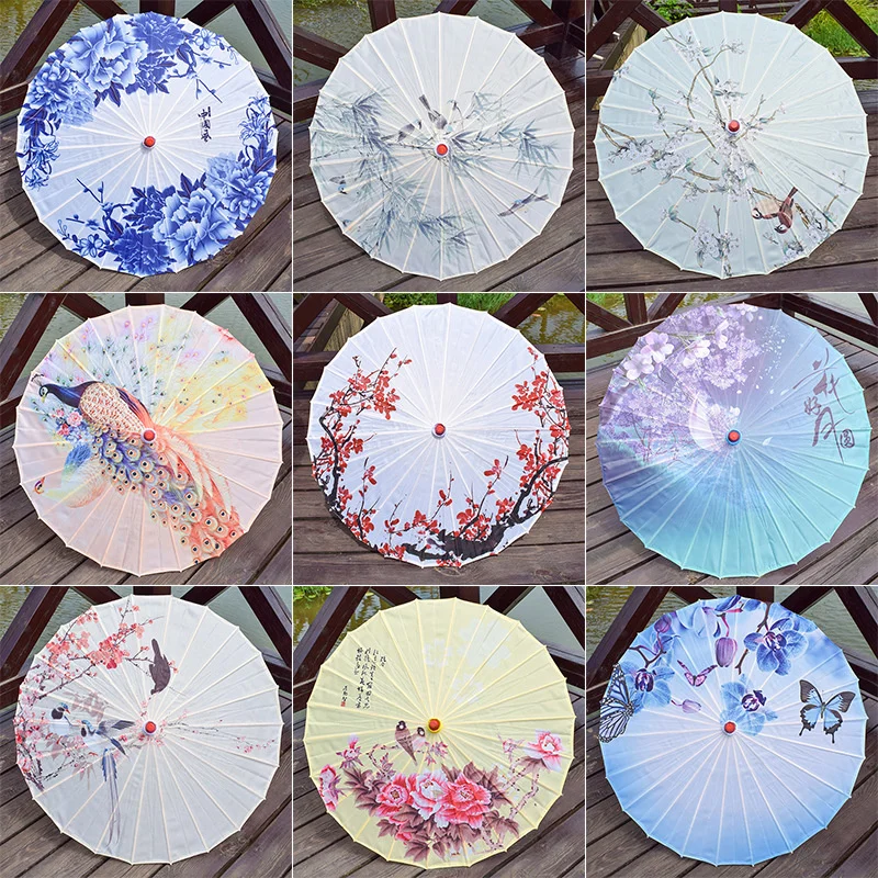 70cmOilPaperUmbrellasAncientCostumeHanfuSilkClothDecoration