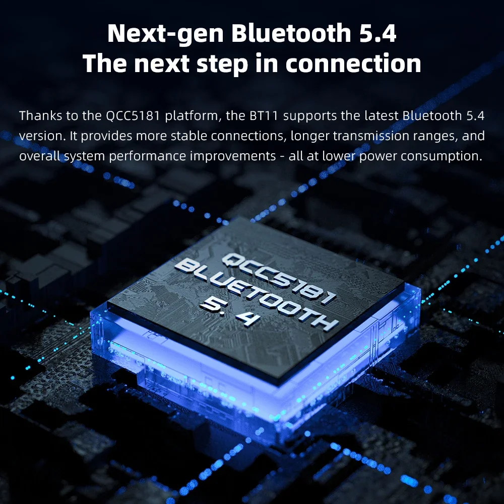 Bluetooth Transmitter FiiO BT11 Type-C Bluetooth 5.4 Mobile Game Player Wireless Headphone LDAC/AptX Adaptive/Low Latency