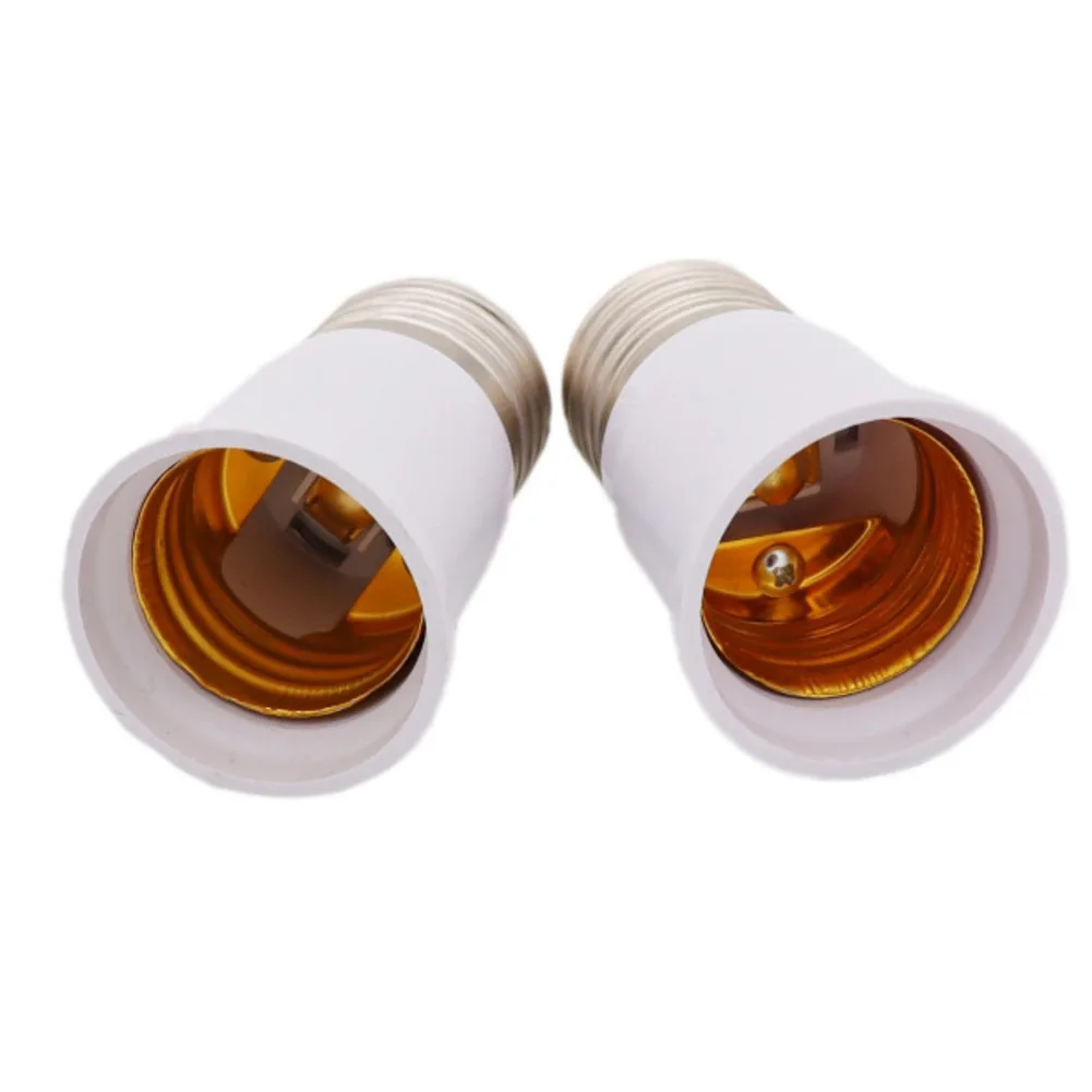 Light Bulb Socket Extender Light Bulb Socket Extender E26/E27 Screw In Adapter Extension Base Lamp Extension Socket Screw Bulb Holder Lighting Parts