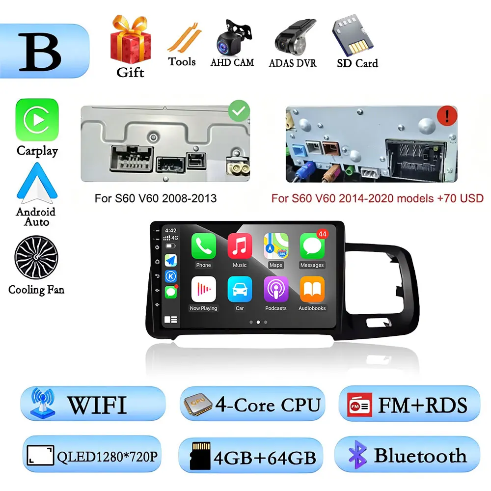 B 4G 64G DVR