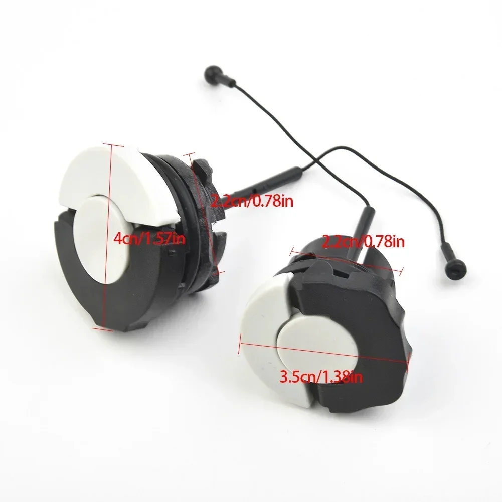 2pcs/Se3222222222222222t Fuel + Oil Ca3455555555555p Kit For Sti83h837l MS181 M354444444 60 MS381 MS440 Tank Cover