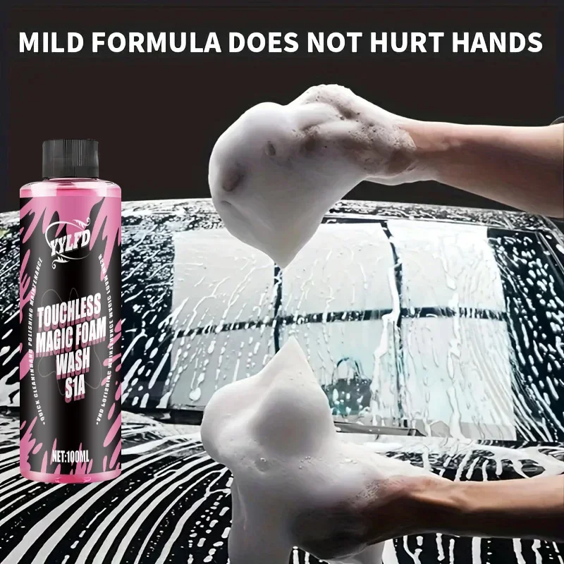 Car Wash Foam Super Concentrated Formula Car Decontamination Beauty Polishing Coating High Concentration Water Wax