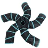 Foldable Cat Tunnel Toy 5 Ways Interactive Playing Tube Pet Game Tunnels Durable Polyester Playpen For Kitten