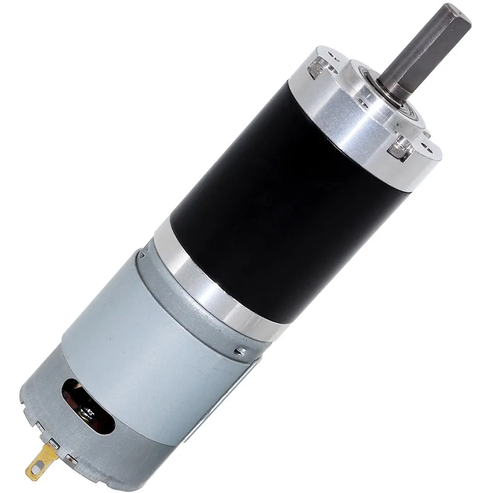 28MM 385 DC 24V Adjust Speed Low Noise Planetary Gear Micro Motor ...