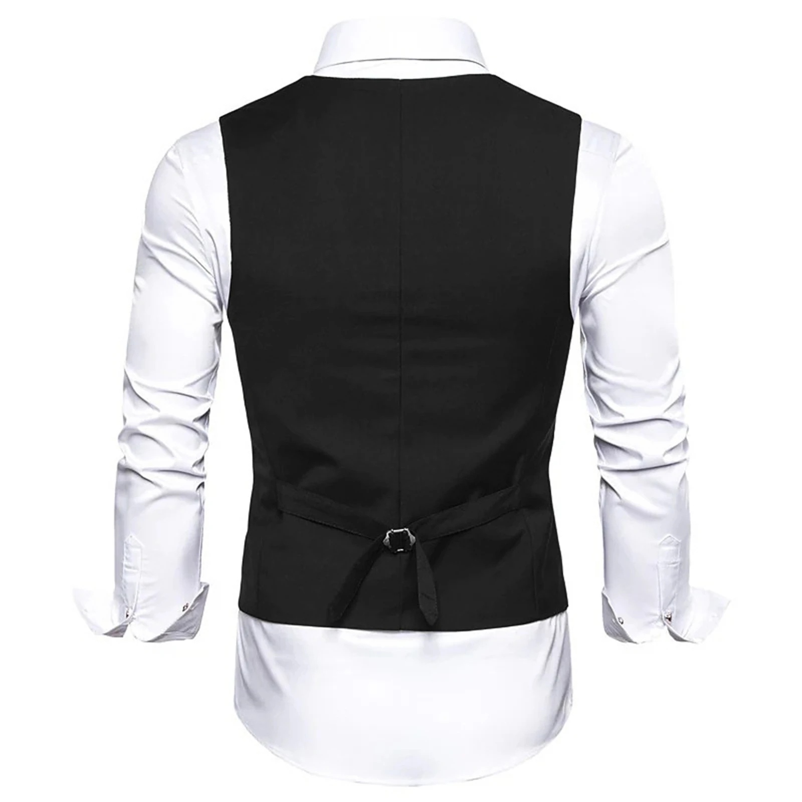 Costume Rétro Années 20 Homme – Gilet, Chapeau, Cravate et Montre – photo 10