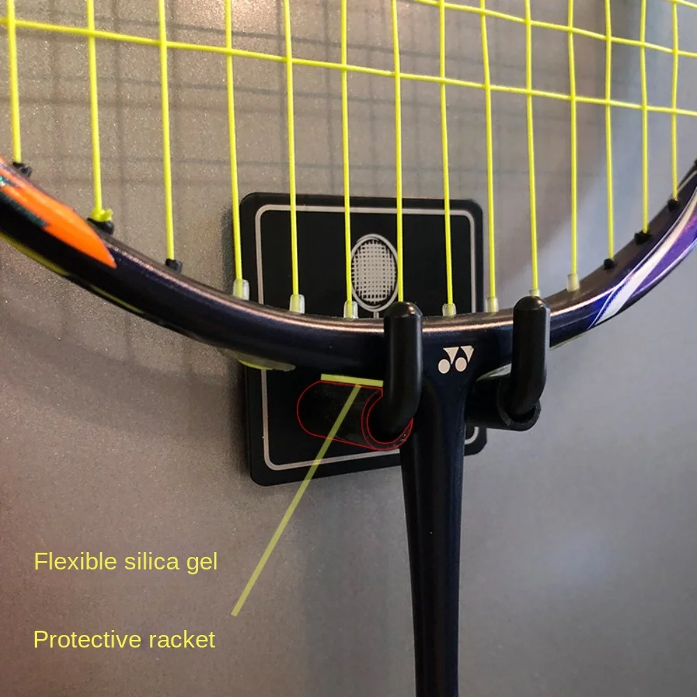 

2 шт., самоклеящиеся ракетки для бадминтона из нержавеющей стали