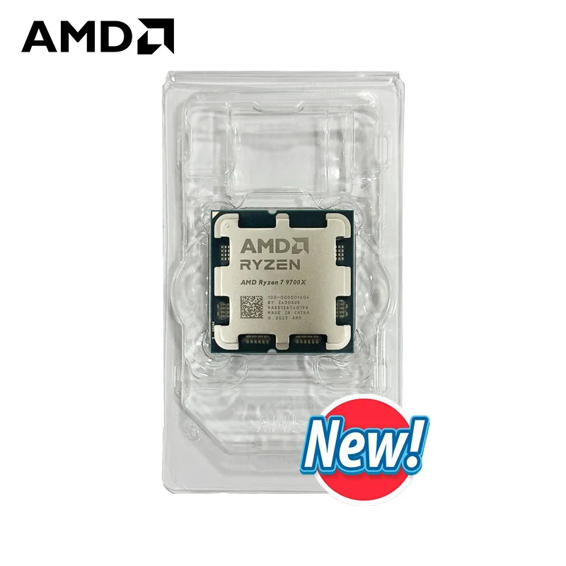 New AMD Ryzen 7 9700X Processor R7 9700X 5.5GHz 8-Core 16