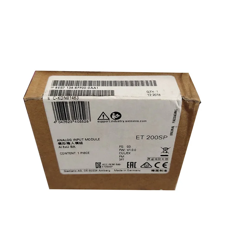 

100% Brand New And Original 6ES7134-6FF00-0AA1