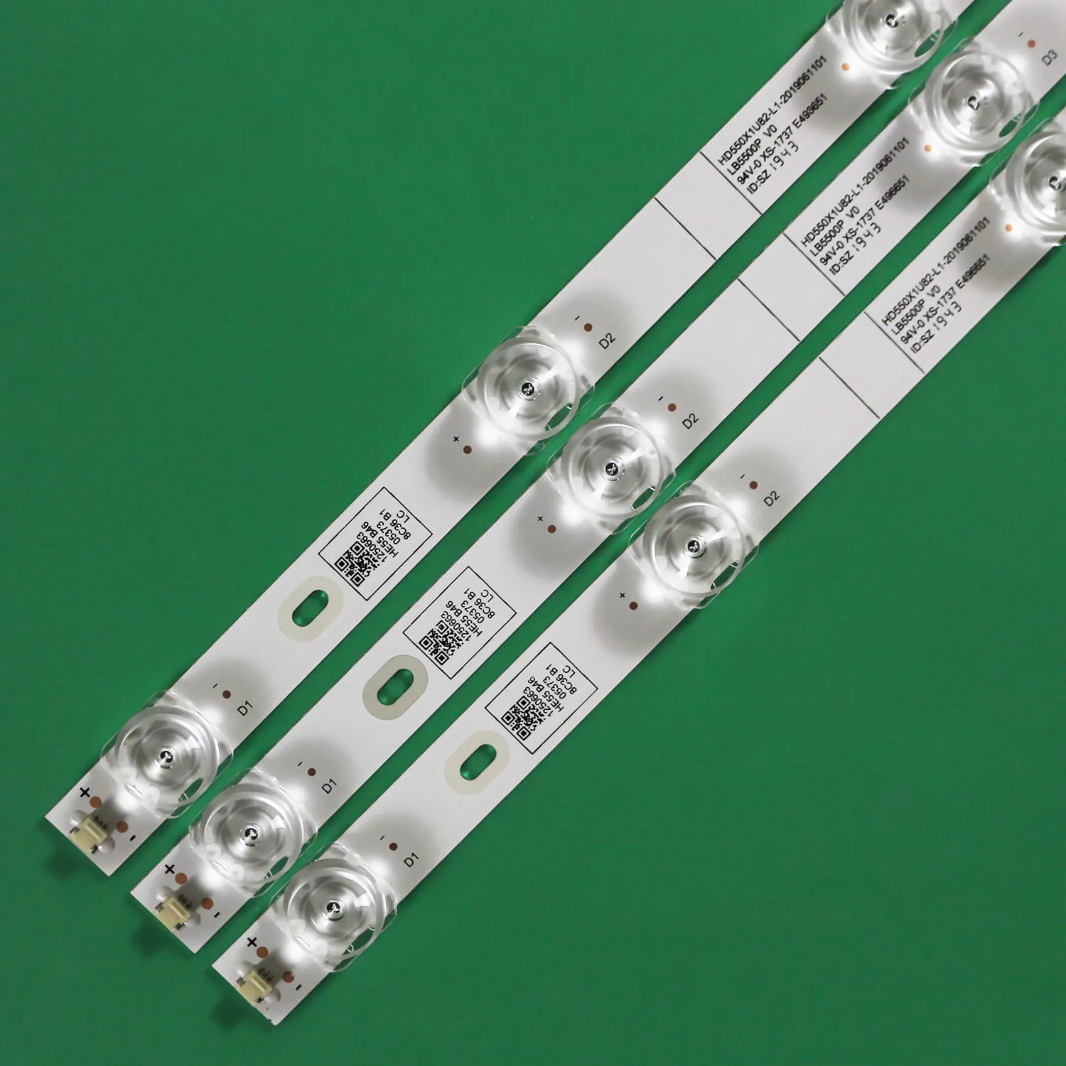 Tira Led para 55a7100f 55r6e3 55r6040g 55r6080g 55r6070e3 55a7300ftuk 55h78g Hd550x1u82-l12023061101 Lb5500p v0 Lb5500q v0 - Imagem 5