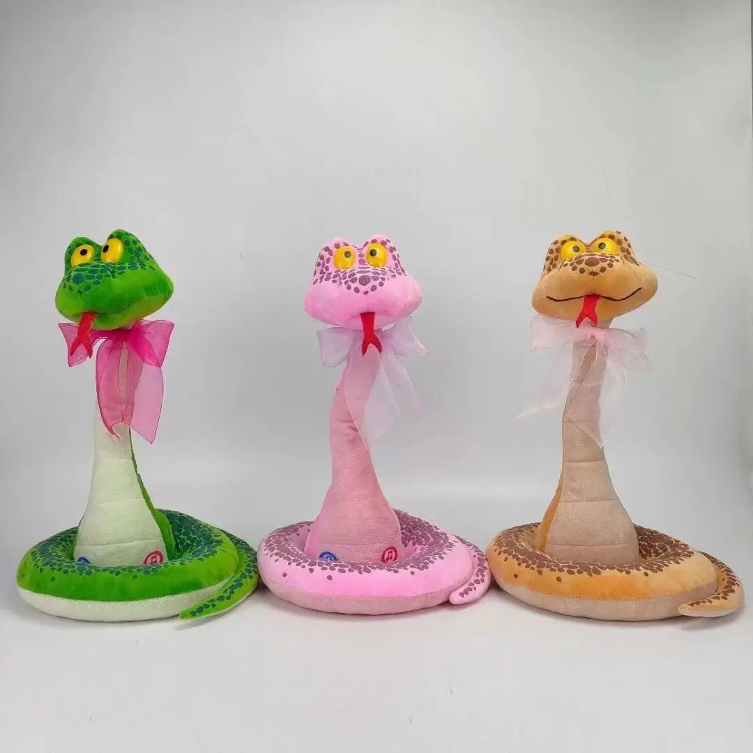 New electric plush toy animal snake recording singing spinning snake children's gift creative New Year zodiac gift