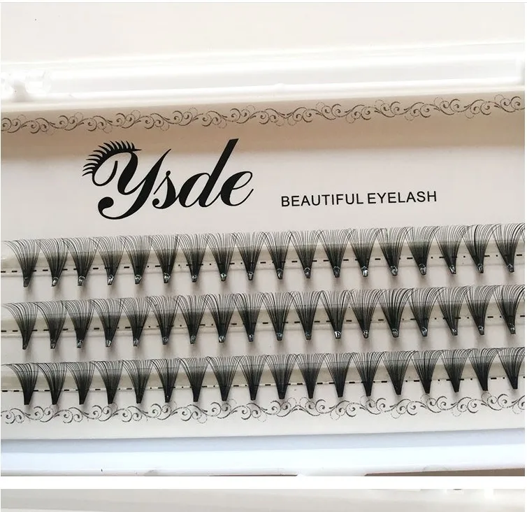 

6D/10D/20D Russian Volume Eyelashes Extension Short Stem Pre made Fans C/D curl 8-18mm Mink Lashes Eyelash Individual Extensions
