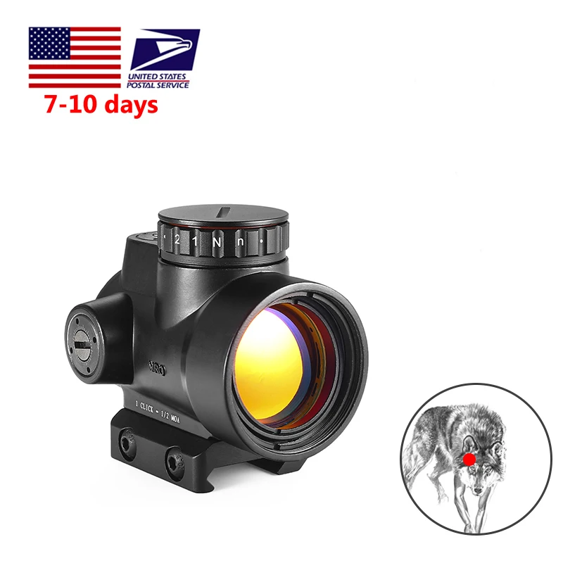 MRO Airsoft Holographic Red Dot Sight Scope Hunting Riflescope Illuminated Sniper Gear For Rifle Scope
