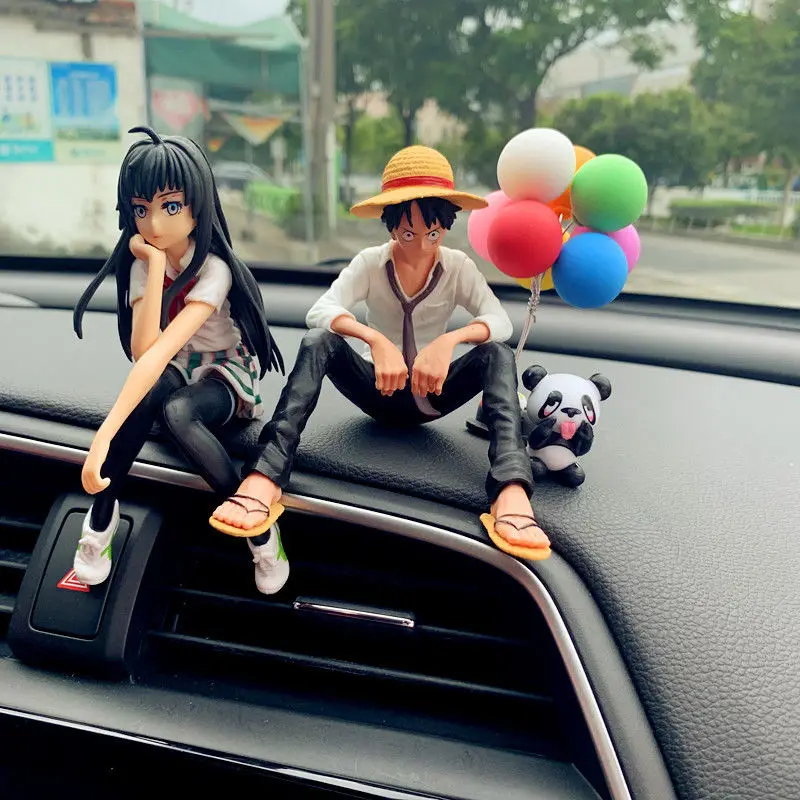 Creative Car Ornaments Luffy Model Doll Decoration Araba Aksesuar