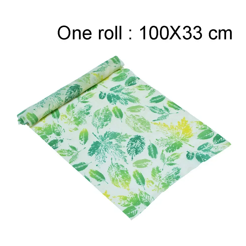 Description Picture 2 of itemSustainable Storage Wraps 100x33cm Eco-friendly Reusable Wrap Tree Snack Resin Food Oils Silicone Beeswax Plant Seal
