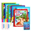 Children Early Education Toys Magical Book with Pen Water Drawing Montessori Toys Gift Reusable Coloring Book Magic Drawing Book 2