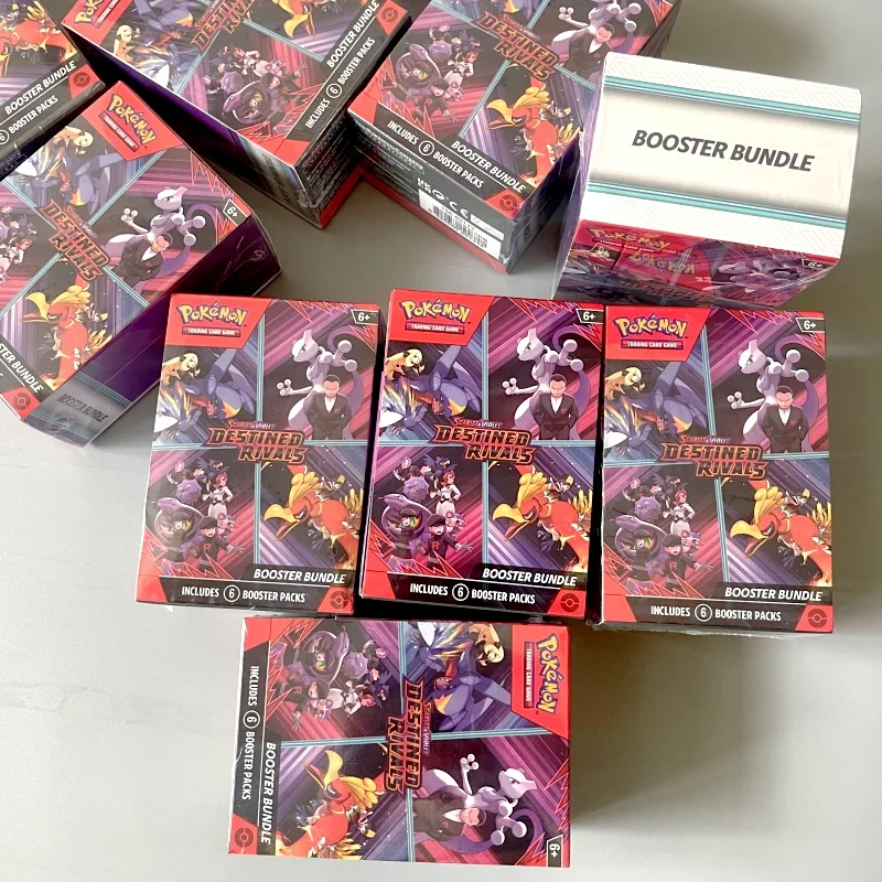 60 Pcs/Set Pokemon Card 151 Destined Rivals Prismatic Astral  display picture 1