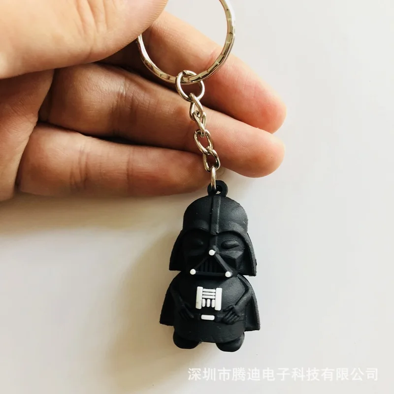 naruto toys Disney Star Wars Anime Figure Darth Vader Imperial Stormtrooper Yoda BB-8 Keychain Pendant Children's Toy Birthday Gifts miles morales toys Action & Toy Figures