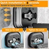 Sucker Retractable Cloth Drying Rack Collapsible Cloth Hanger Aluminum Wall Mount Indoor Space Saving Home Laundry Drying rack 6