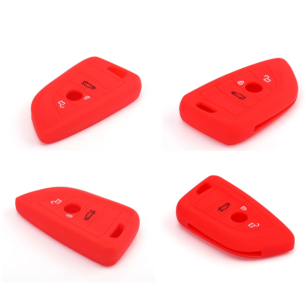 Premium Silicone Remote Key Protective Cover for BMW - Durable Car Accessory
