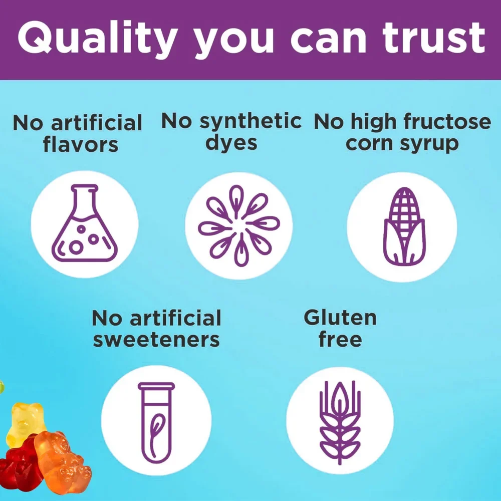 Magnesium Citrate Gummies - Promote Muscle Growth, Healthy Sleep, Support Heart, Bone, Muscle and Nervous System Health 8 Sd20fafafa7824a9e8b494773b401f10eD